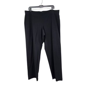 Eileen Fisher Women's Casual Slim Fit Cropped Ponte Pants - XL